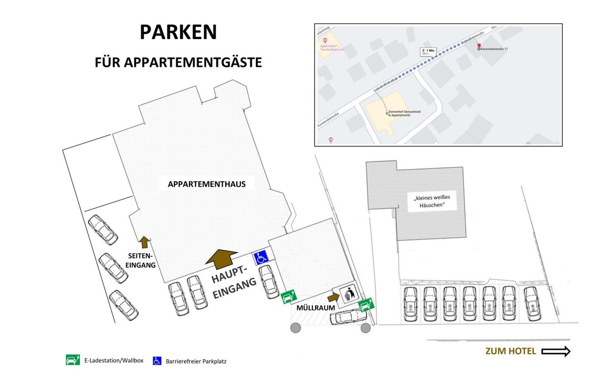 Sonnenhof Appartements ペルティサウ エクステリア 写真