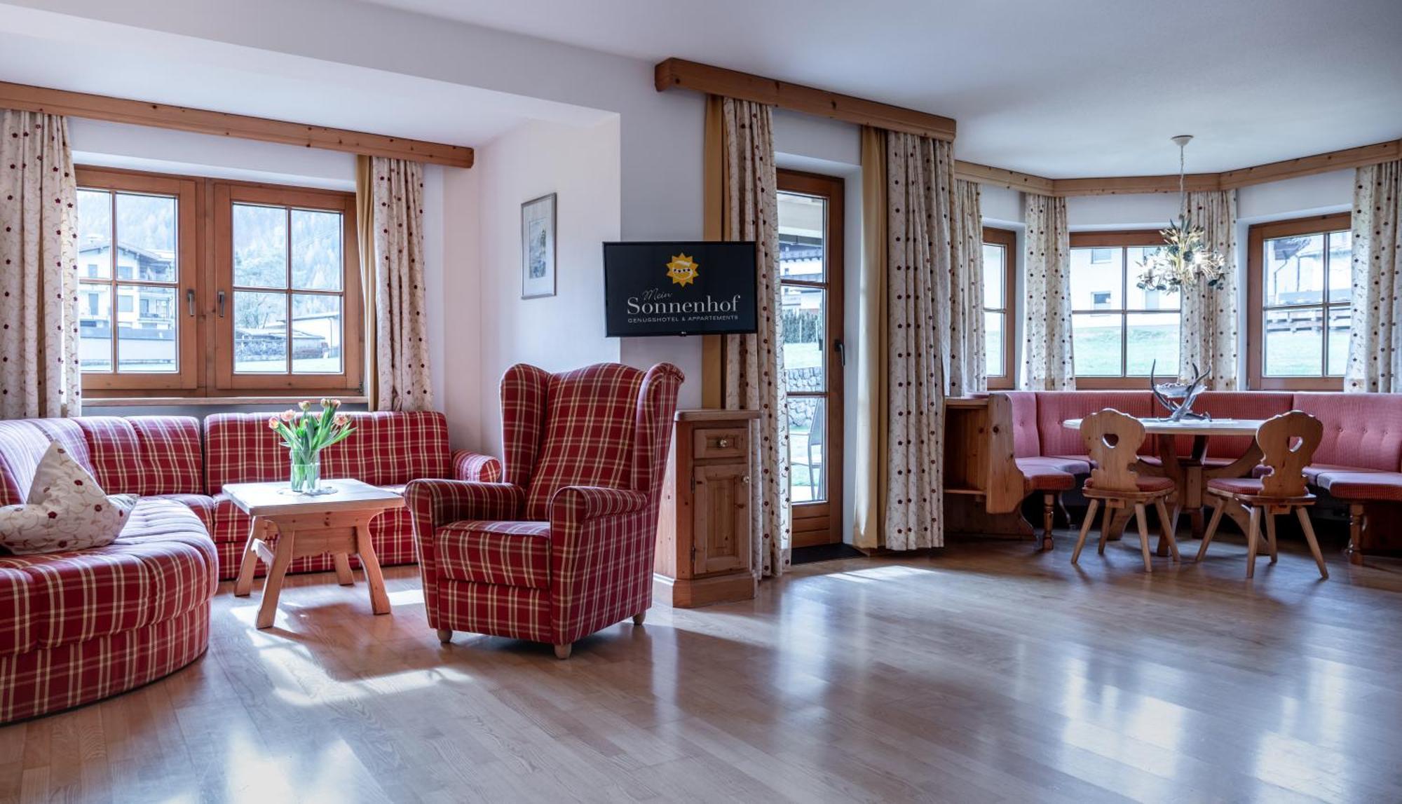 Sonnenhof Appartements ペルティサウ エクステリア 写真